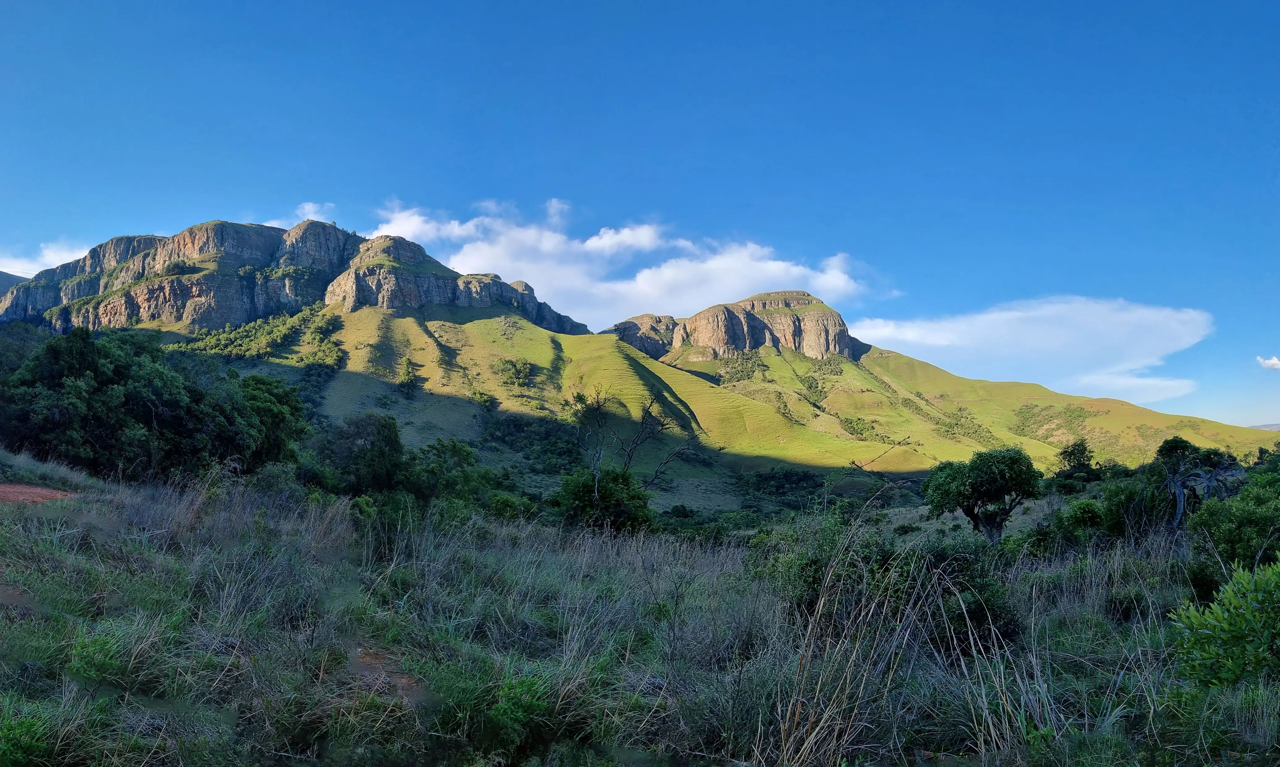 The Steenkampsberg mountains surrounding Forest Creek Private Nature Estate, Mpumalanga